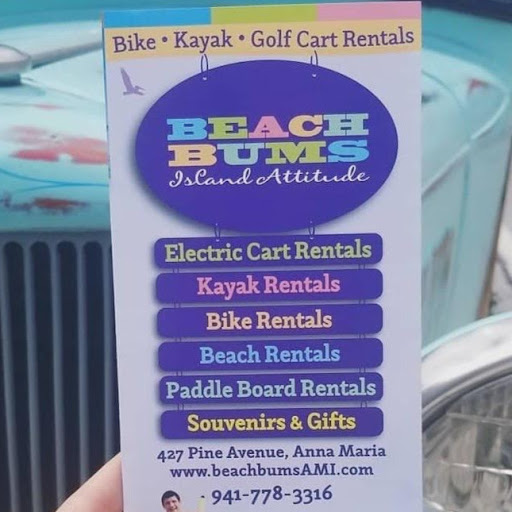 Beach Bums Recreational Rentals & Gift Shop logo