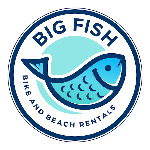 Big Fish Bike and Beach Rentals logo