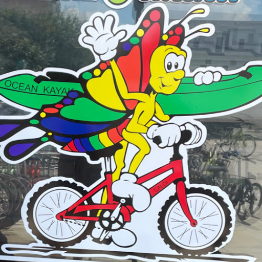 BUTTERFLY BIKE & KAYAK logo