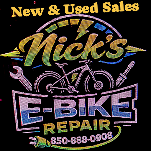 Nick's e-bike repair and sales logo