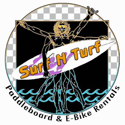 Surf N Turf: E-Bike, Bike & Paddleboard Rentals | Free Delivery | Miramar Beach, Destin, Okaloosa Island logo